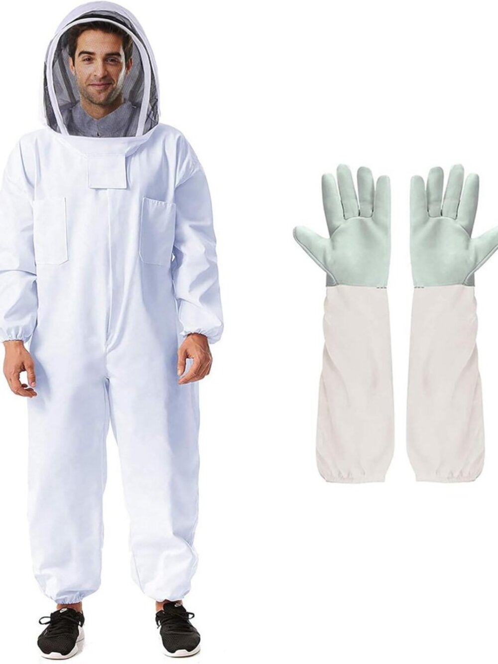 Professional Beekeeper Suit for Men & Women - Durable, Protective, Lightweight